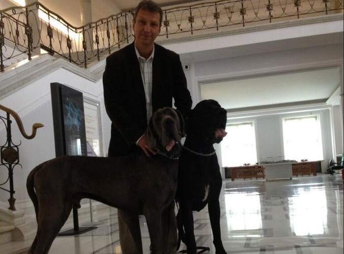 Andrzej Halicki z pupilami w Sejmie