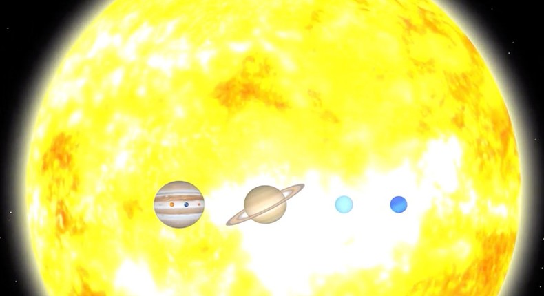 A stunning animation by a planetary scientist shows how huge our solar ...