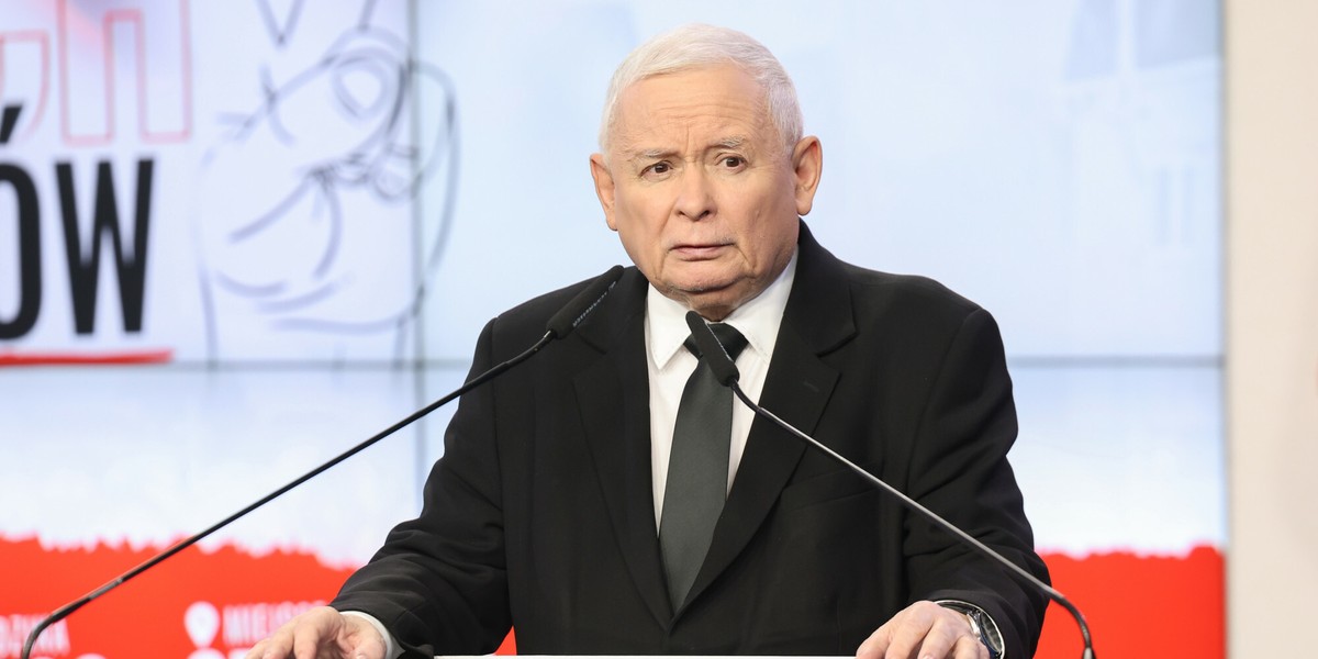 Jarosław Kaczyński, prezes PiS