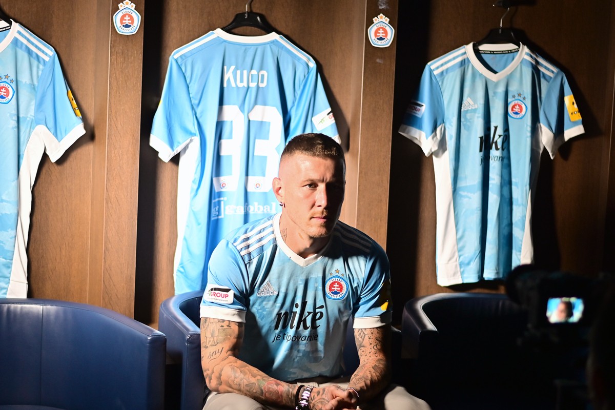 ŠK Slovan Bratislava podpísal s Jurajom Kuckom dvojročný kontrakt.