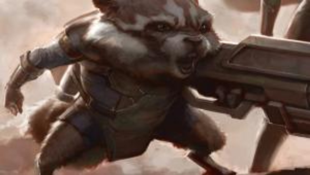 Rocket Raccoon w filmie "Guardians of the Galaxy"