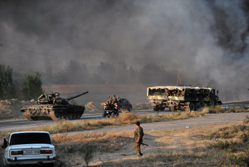 GEORGIA-RUSSIA-CONFLICT-FIRE