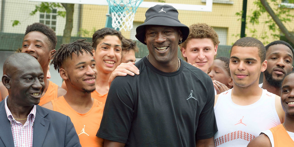 Michael Jordan w akcji pomocy dzieciom!