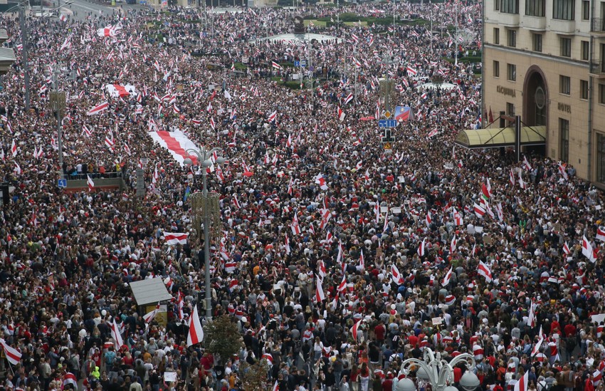 Protest u Minsku