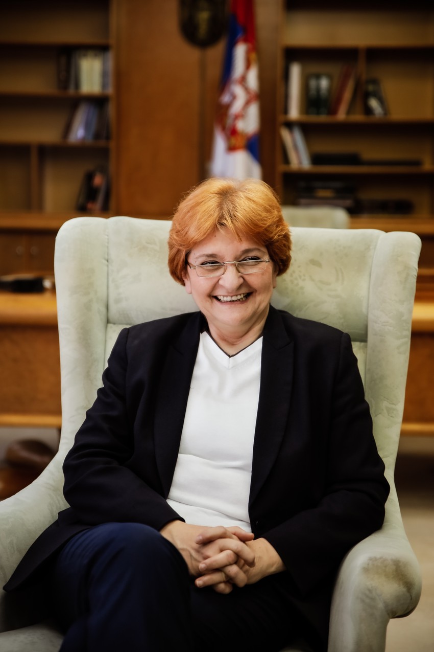 Prof.dr Danica Grujičić, ministarka zdravlja