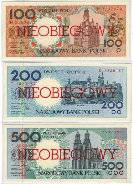 Polskie historyczne banknoty - autor: zbiory Justyny i Damiana Okrętów