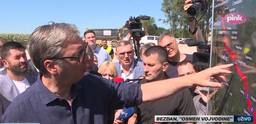 Vučić u Bezdanu