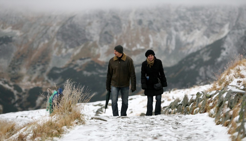 Na Kasprowym Wierchu spadł pierwszy śnieg