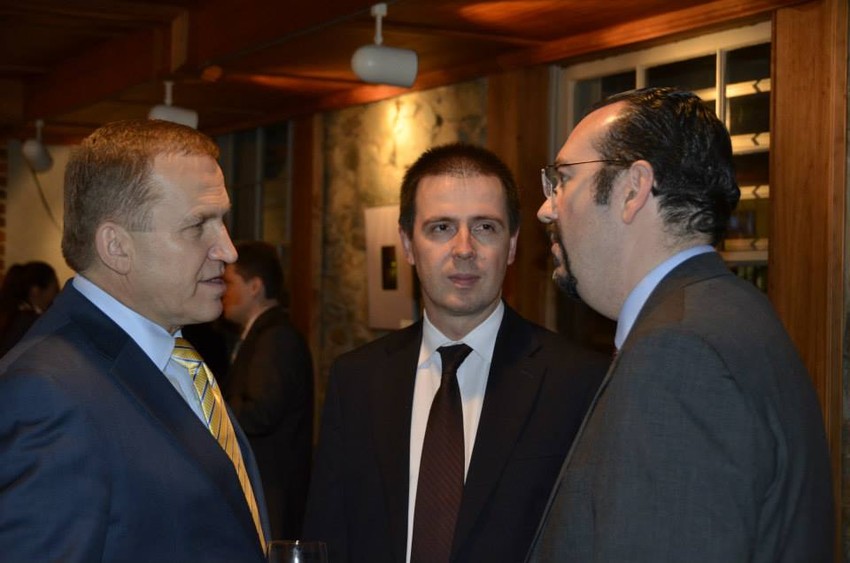 Kasanof (desno) dobio nagradu Džejms Klement Dan