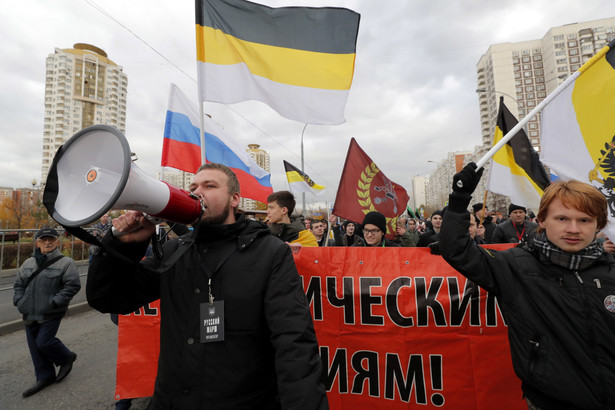 Według niezależnej "Nowej Gaziety" w tegorocznym marszu nacjonalistów wzięło udział 300 osób.