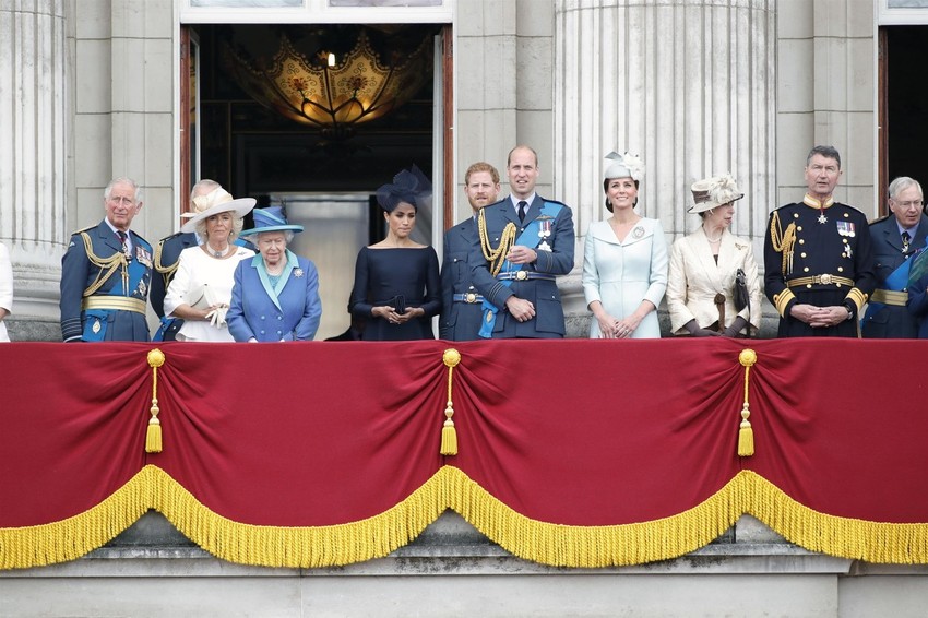 Britanska kraljevska porodica u julu 2018. 