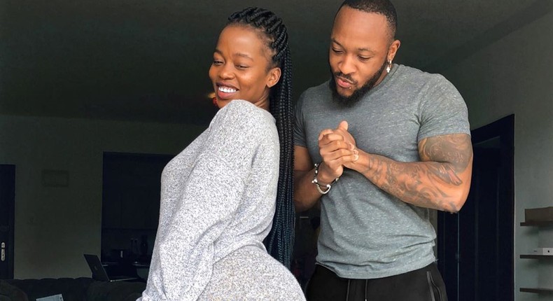 Corazon Kwamboka and Frankie Just GymIt sets tongues wagging after sharing this ‘Quarantine’ photo