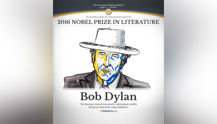 Bob Dilan je dobitnik Nobelove nagrade za književnost