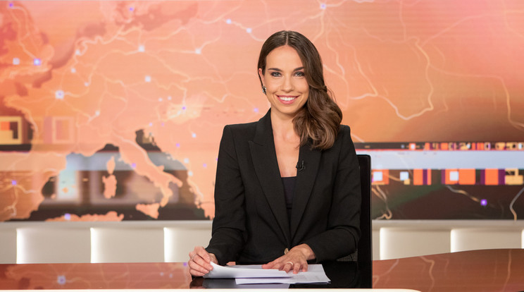 Kecsmár Alexandra lesz az RTL Híradó egyik új műsorvezetője /Fotó: RTL