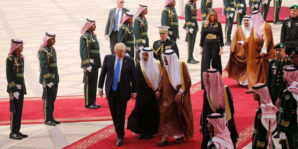 Donald Trump w Arabii Saudyjskiej