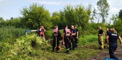 Dramat w Bednarach. Znaleziono ciało chłopca, który zniknął pod wodą w Bzurze