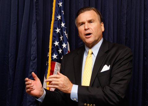 US Ambassador to Nigeria, Amb Stuart Symington. His country has made the visa process tougher for Nigerians