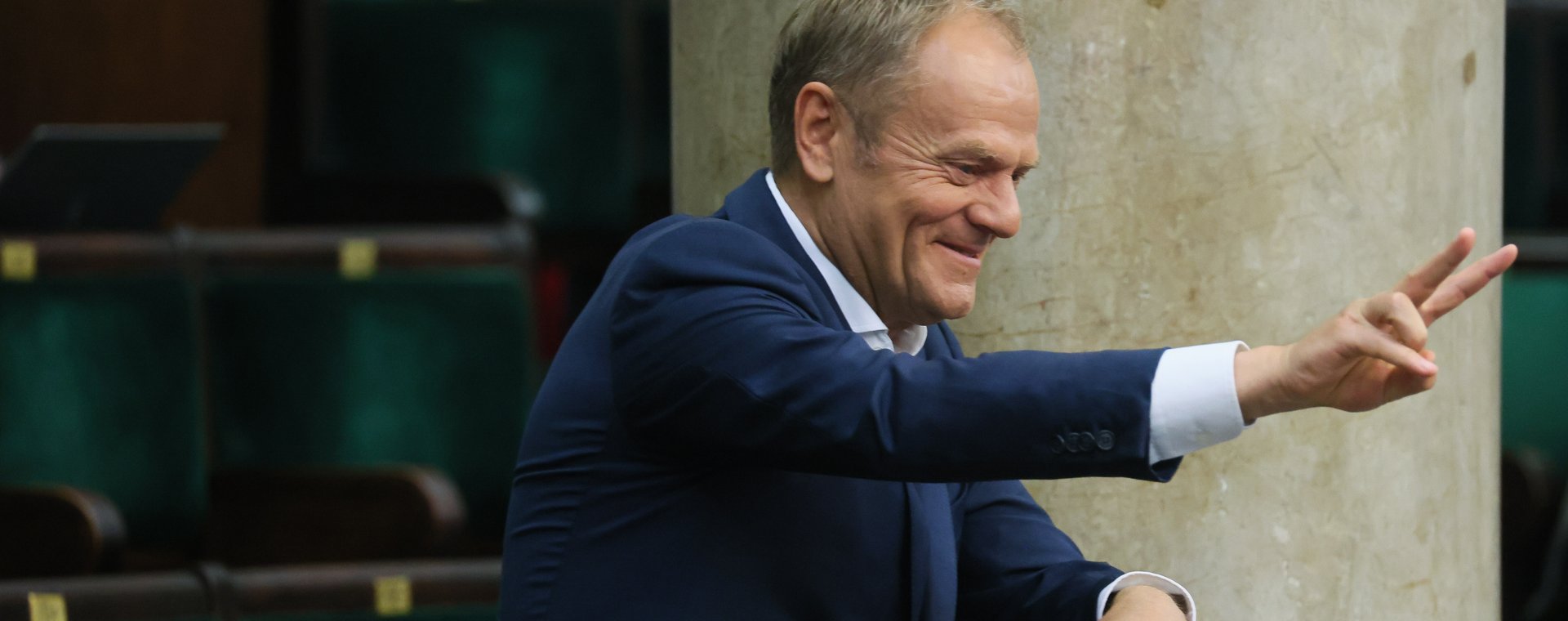 Przewodniczący Platformy Obywatelskiej Donald Tusk 