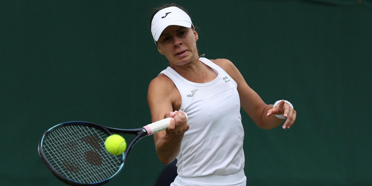 Magdalena Fręch i Magda Linette grały w pierwszej rundzie Wimbledonu. 