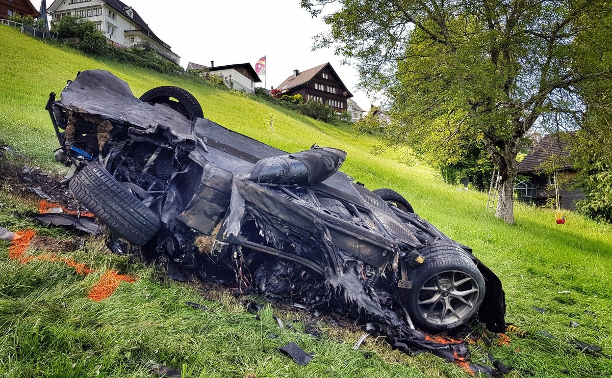 Richard Hammond miał przerażający wypadek na planie The Grand Tour. Spłonął samochód za 4 mln [WIDEO świadka]