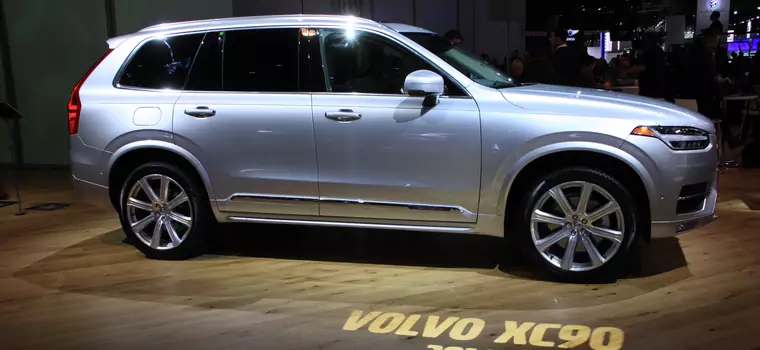 Volvo XC90 docenione przez Amerykanów (Detroit 2016)