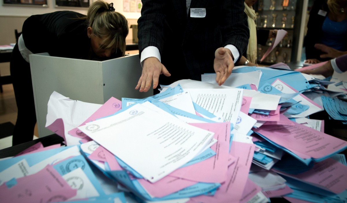 Liczenie głosów po wyborach samorządowych