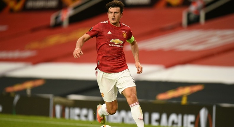 Harry Maguire and Manchester United take on FC Copenhagen in the Europa League quarter-finals next week