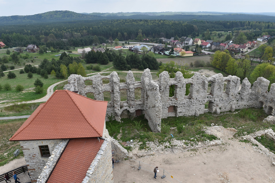 RABSZTYN ZAMEK OTWARTY DLA TURYSTÓW (Zamek w Rabsztynie)