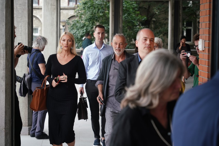 Miroslav Aleksić došao je neposredno pred početak ročišta