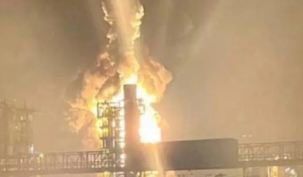 Napadnuta rafinerija u Sibiru, ilustracija