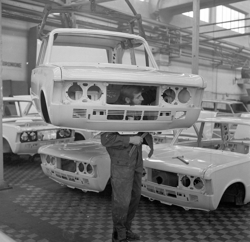 Produkcja samochodów w PRL - Fiat 125p