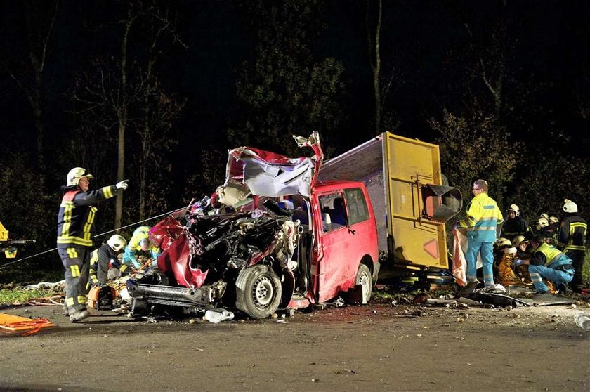 Wypadek polskiego busa w Holandii. 2 ofiary