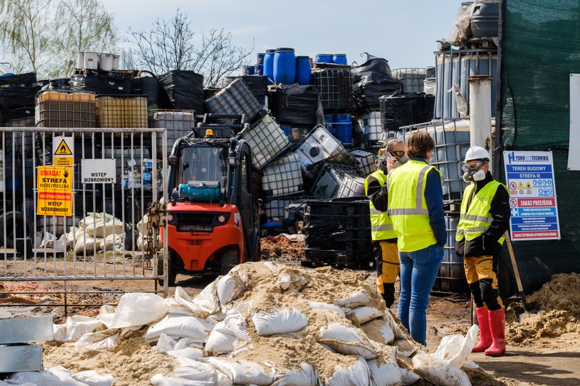 W 2021 roku ruszyły prace związane z wywożeniem niebezpiecznych odpadów