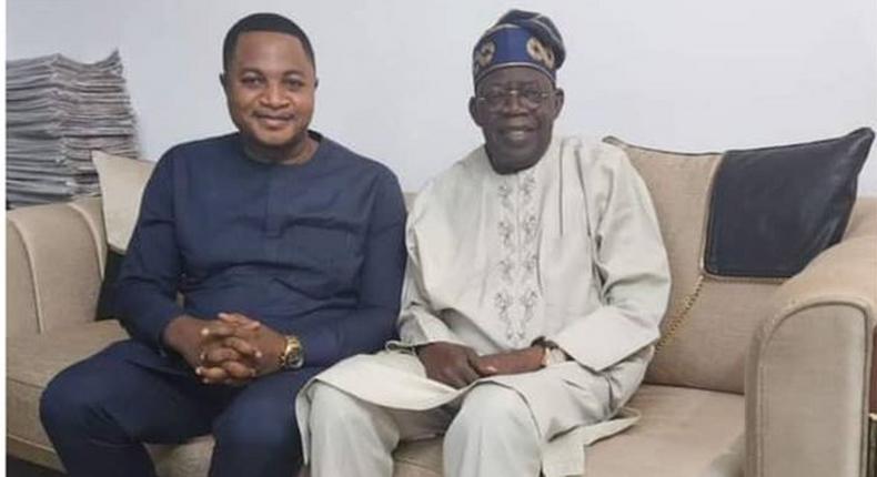 President Bola Tinubu and Dr Nicolas Felix.