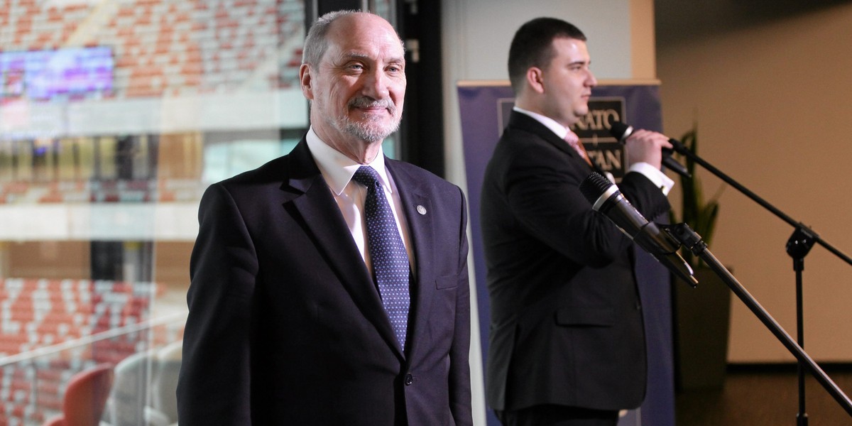 Szef MON Antoni Macierewicz