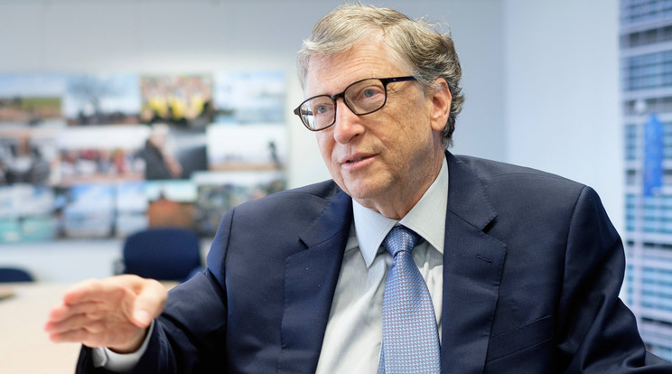 Bill Gates komolyan aggódik az omikron miatt /Fotó: GettyImages 