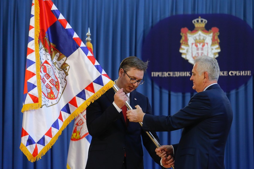 Aleksandar Vučić i Tomislav Nikolić