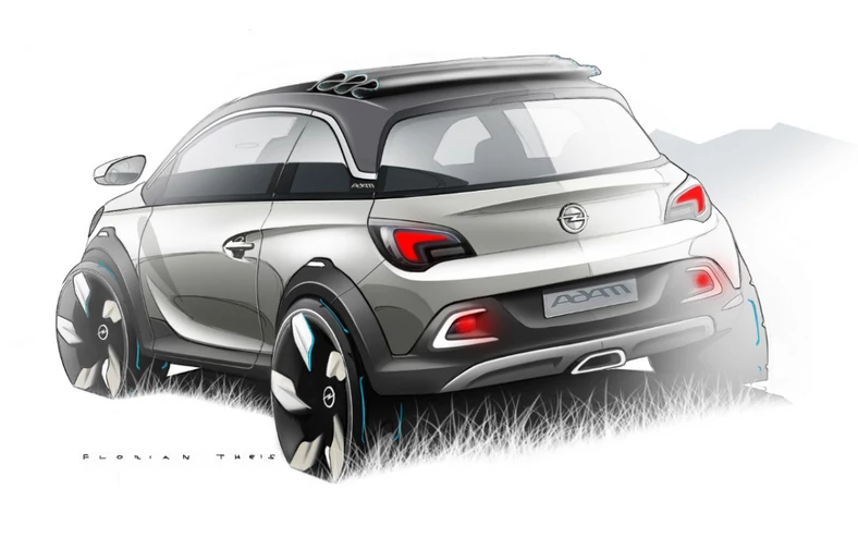 Koncepcyjny Opel Adam Rocks