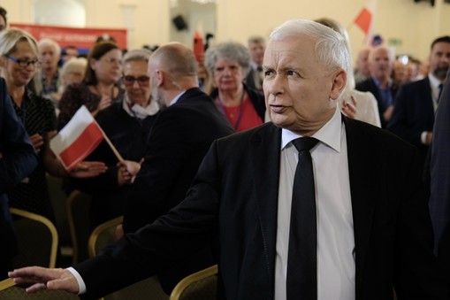 Prezes PiS Jarosław Kaczyński