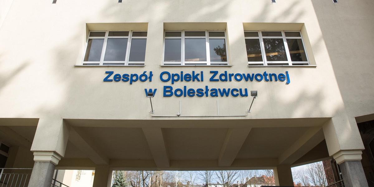 Szpital w Bolesławcu zakorkował się!