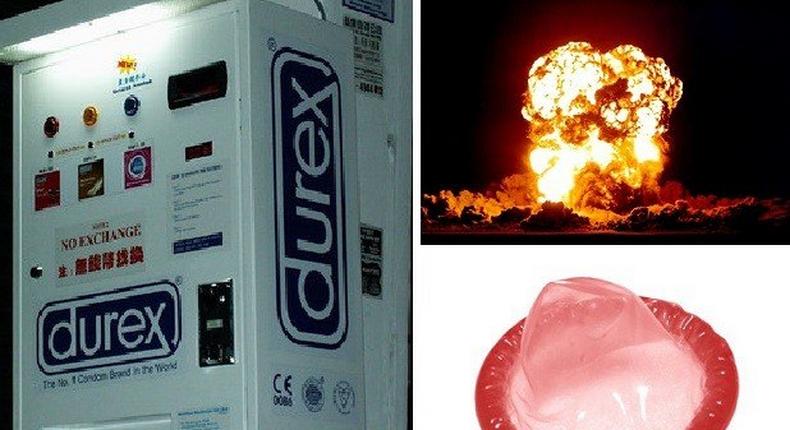 Man dies in Germany after blowing up condom machine