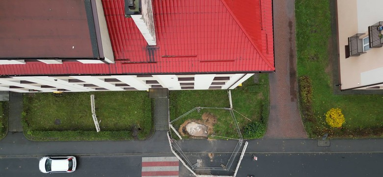 Ogromne zapadlisko w Siemianowicach Śląskich. Rozmawialiśmy z ewakuowanymi mieszkańcami