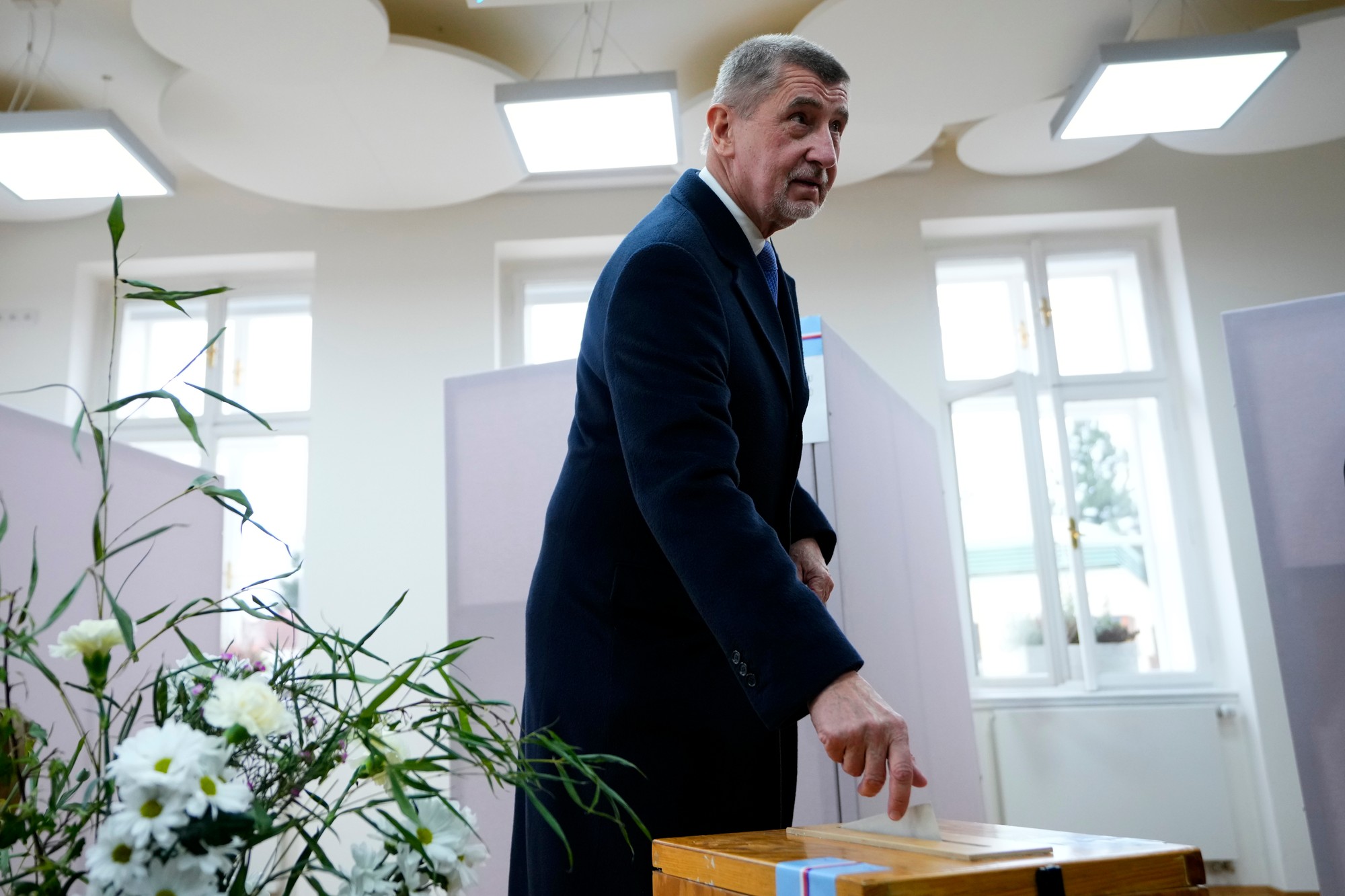 Bývalý premiér Českej republiky a kandidát na prezidenta Andrej Babiš.