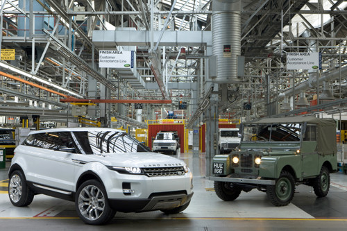 60. rocznica rozpoczęcia produkcji Land Roverów
