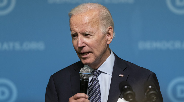 Joe Biden bizakodva hirdette ki a járvány végét az Egyesült Államokban / Fotó: MTI/AP/Alex Brandon