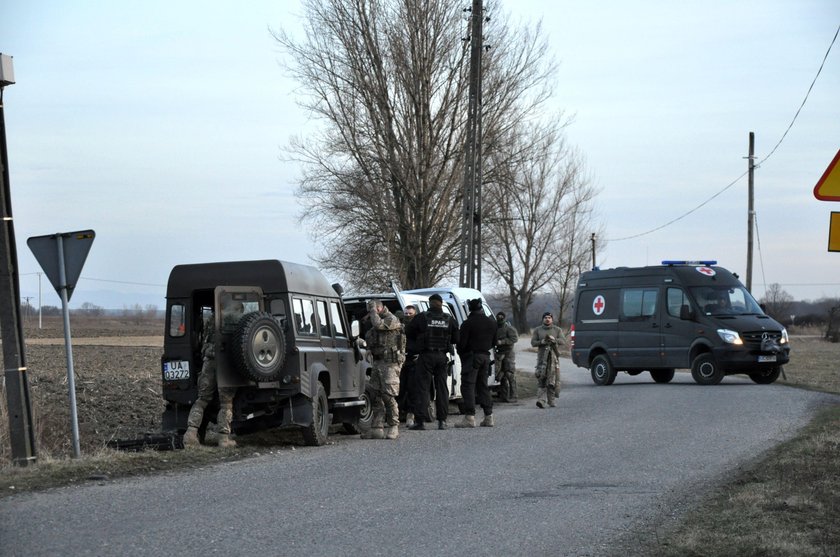 Komandosi ćwiczyli w Nieboczowach