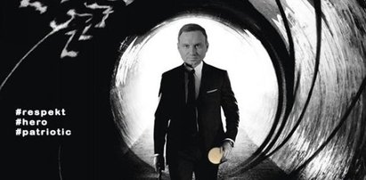 Duda jak James Bond? Najlepsze MEMY!