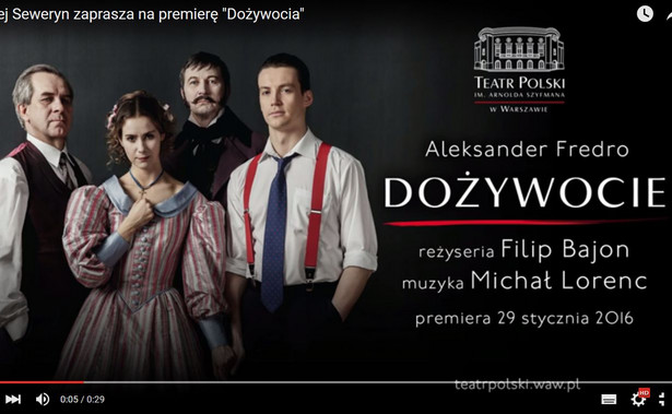 "Dożywocie" Fredry w Teatrze Polskim: Skuteczna antyreklama teatralnej klasyki. RECENZJA