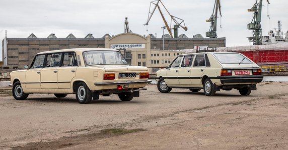 Polski Fiat 125p i FSO Polonez w wersji Long - przedłużane auta z FSO