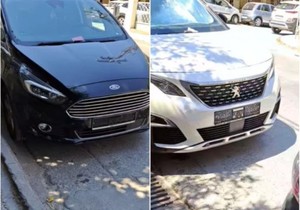 Tablice skinute na automobilima u Grčkoj